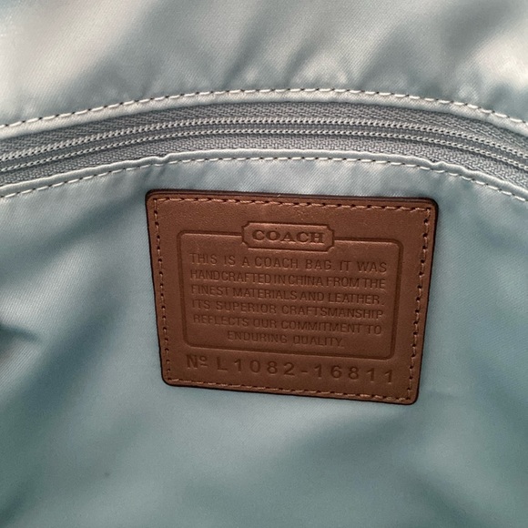 Never Worn Coach Purse with Adjustable Detachable Strap - Picture 10 of 13